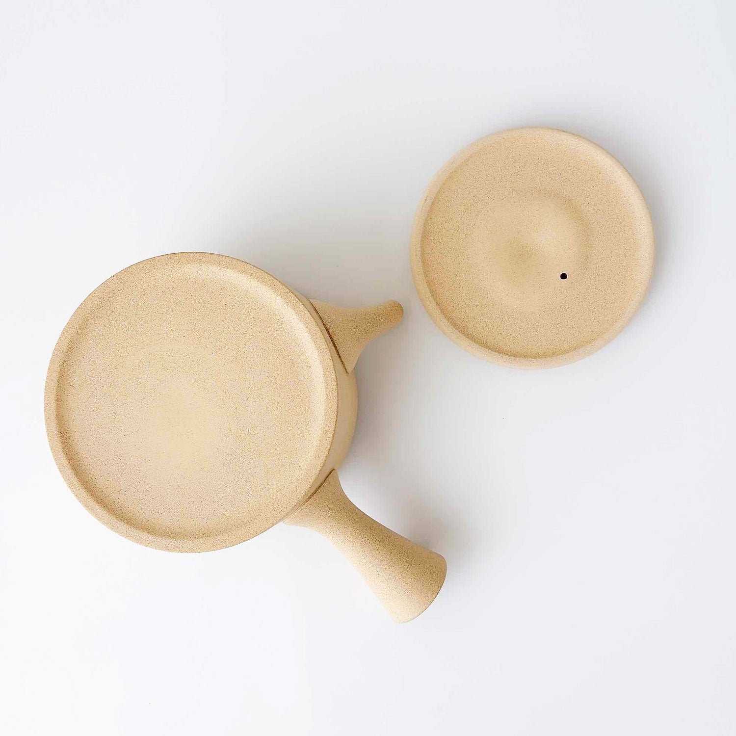 常滑焼 | JINSUI IROIRO 02 急須 460ml 3人用 White（アイボリー）日本製