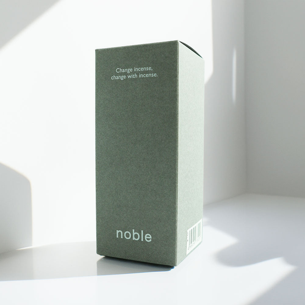 noble お香 ヒノキの香り（瓶入り40本）スティックタイプ 天然精油100％ 日本製