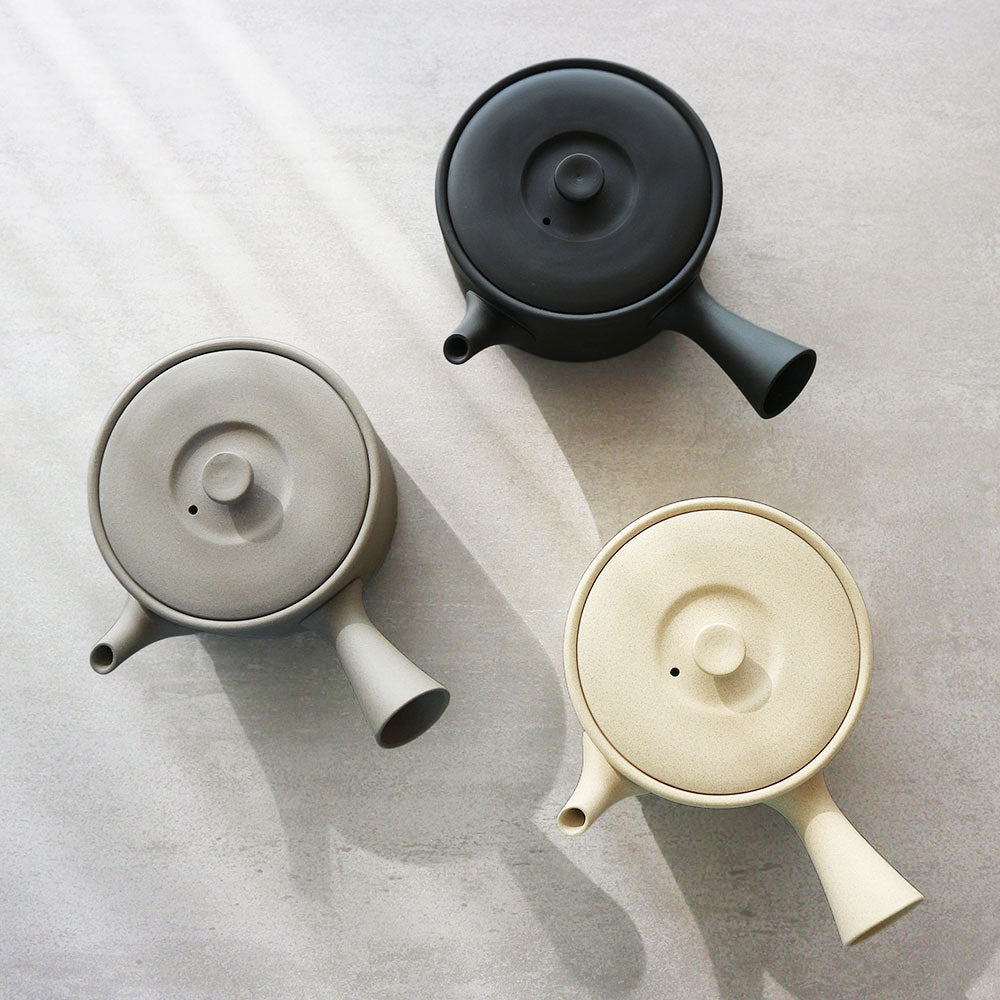 常滑焼 | JINSUI IROIRO 02 急須 460ml 3人用 Gray（グレージュ）日本製