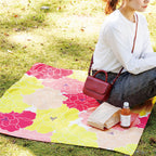 撥水加工 万能風呂敷 100×100cm 牡丹 ローズ Adeline Klam