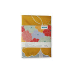 撥水加工 万能風呂敷 100×100cm 牡丹 オレンジ Adeline Klam