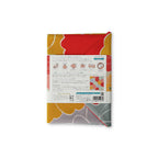 撥水加工 万能風呂敷 100×100cm 牡丹 オレンジ Adeline Klam