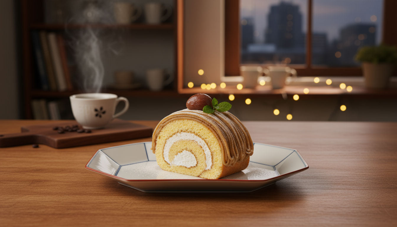 波佐美焼 | 磁器製 八角長方形 プレート 白 (手描き線 青) 日本製